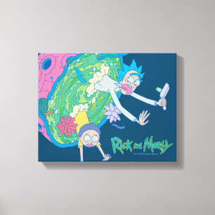 Toile RICK ET MORTY™   Décrochage du portail infecté