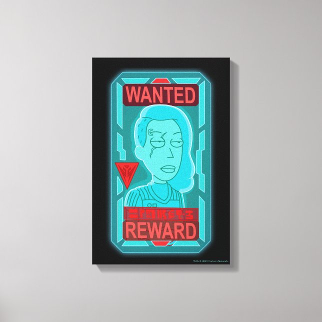 Toile RICK ET MORTY™ | Poster Recherché Space Beth (Recto)