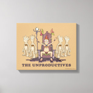 Toile RICK ET MORTY™   the Unproductives