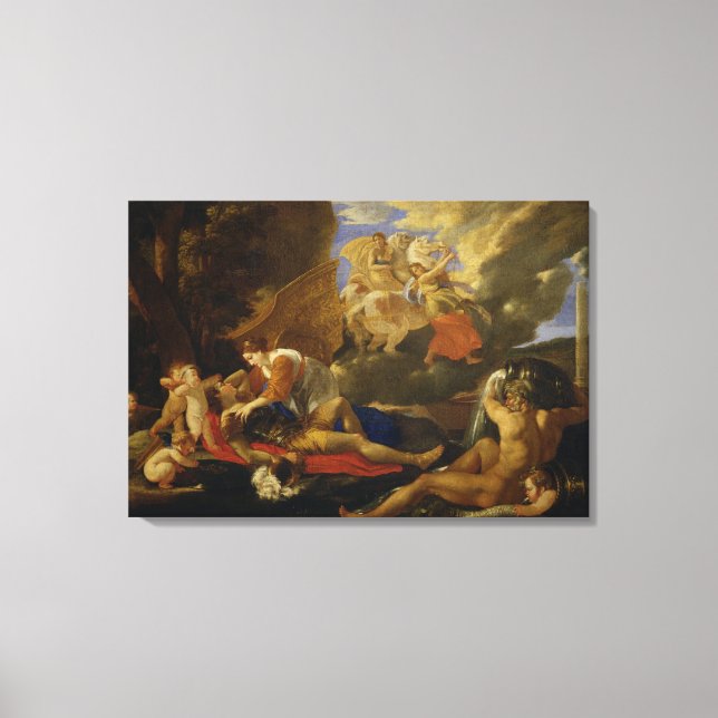 Toile Rinaldo et Armida (Recto)