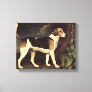 Toile Ringwood, un fox-hound de Brocklesby, 1792