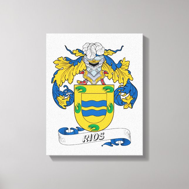 Toile Rios Family Crest (Recto)