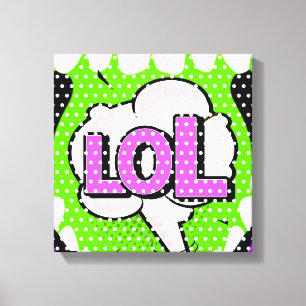 Toile Rire fort