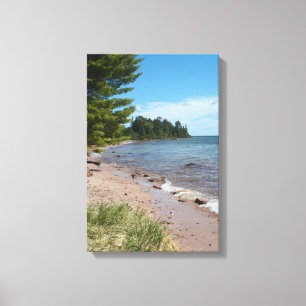 Toile Rivage du parc Brunette — Lac Supérieur, Michigan