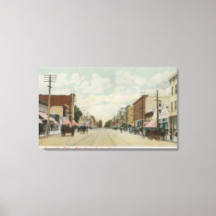Toile Rive, vue de rue principale de CA semblant du nord