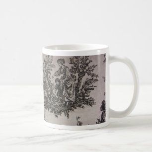 Toile River Scene Coffee Mug