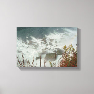 Toile River Water Green Blue Valley Paysage