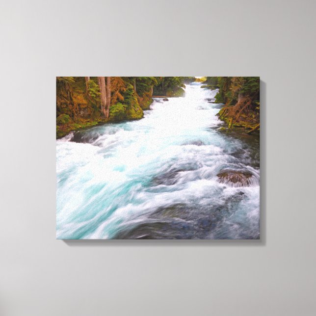 Toile Rivière McKenzie | Oregon (Recto)