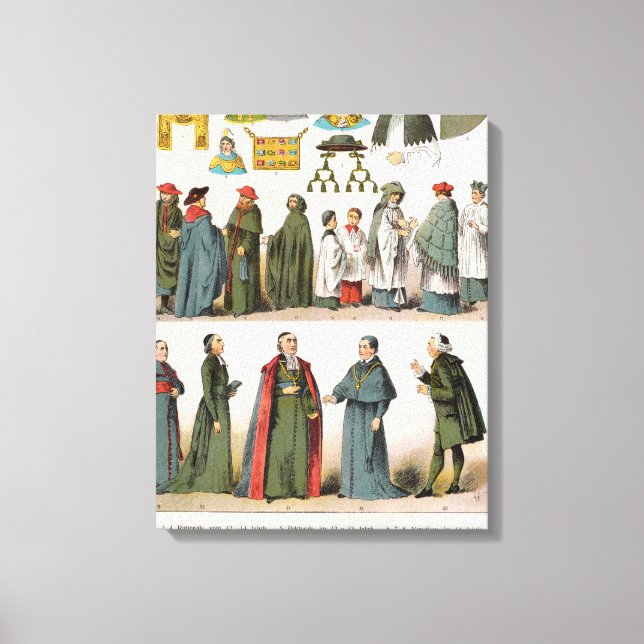 Toile Robe ecclésiastique (Recto)