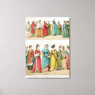 Toile Robe italienne