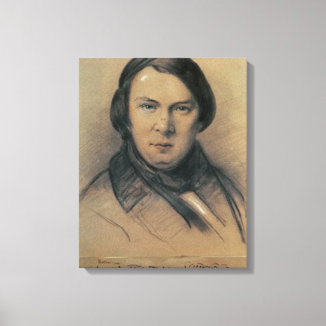Toile Robert Schumann 1853 (Recto)