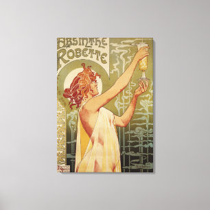 Toile Robette Absinthe Publicité Poster