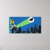 Robin Et Batman Grimpent