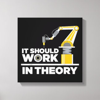 Toile Robotique Drôle Art Pour Hommes Enfants Robot Robo