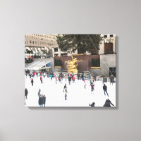 Rockefeller Centre patinoire patinoire Noël NYC