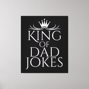 Toile Roi des blagues de papa