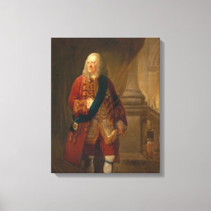 Toile Roi George II, 1759