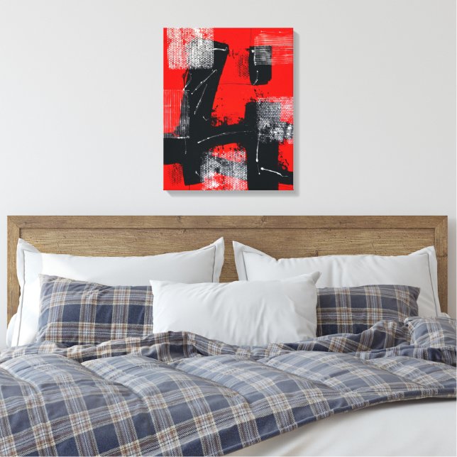 Toile Rojo #101 (Insitu(Chambre))