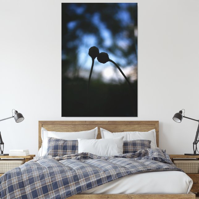 Toile Romantic Flowers – Botanical Fantasy Boho (Insitu(Chambre))