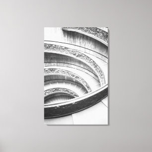 Toile Rome Italie, Escalier du Vatican 2