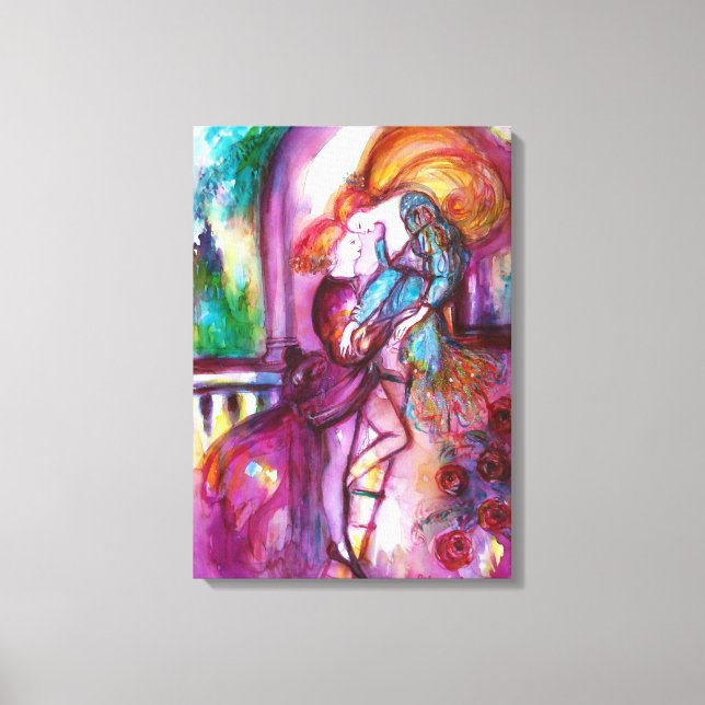 Toile ROMEO ET JULIET Romantique Saint Valentin (Recto)