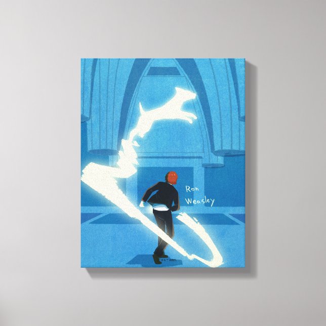 Toile Ron Weasley Patronus Painting (Recto)