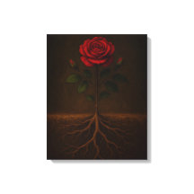 Roots Before Bloom Canvas Print