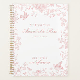 Toile Rose De Jouy Vintage Floral Ma première anné