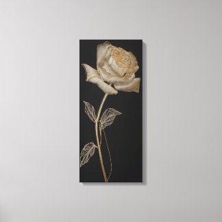 Toile Rose de luxe Canva