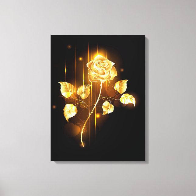 Toile Rose d'or ( rose d'or ) (Recto)