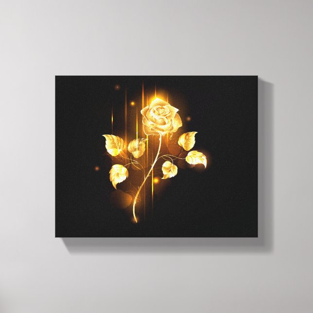 Toile Rose d'or ( rose d'or ) (Recto)