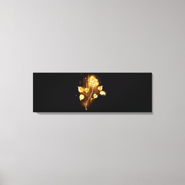 Toile Rose d'or ( rose d'or ) (Recto)