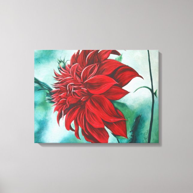 Toile Rouge en furie (Recto)