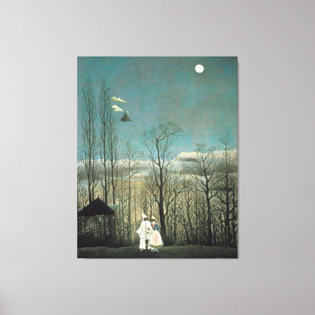 Toile Rousseau Carnaval Soirée Peinture (Recto)