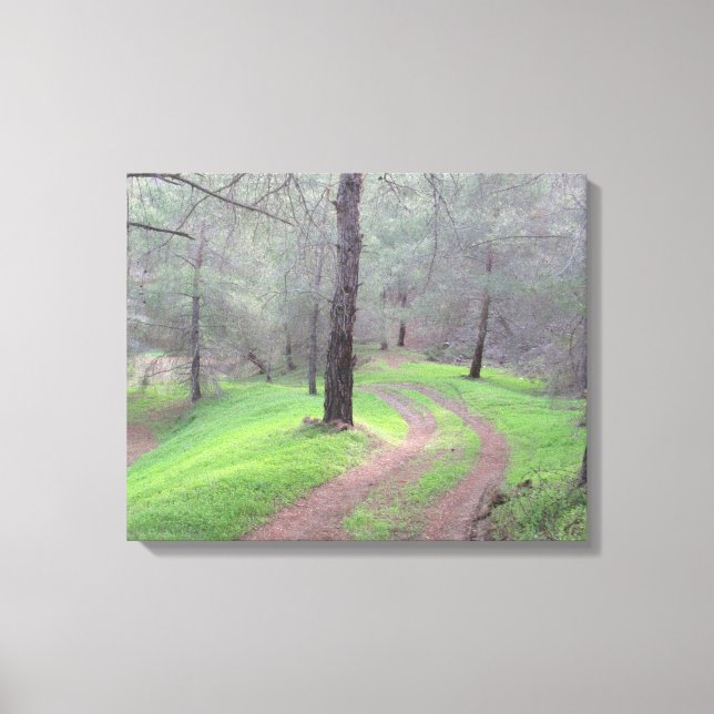 Toile Route de la Pine Forest (Recto)