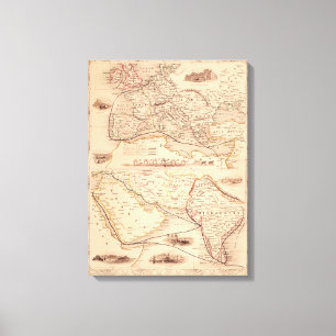 Toile Route de l'Inde