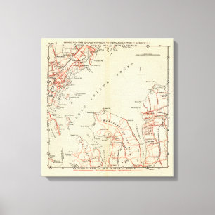 Toile Routes de bicyclette à New York et Connecticut 6
