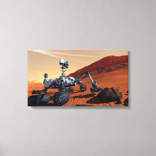 Toile Rover Curiosity de Mars