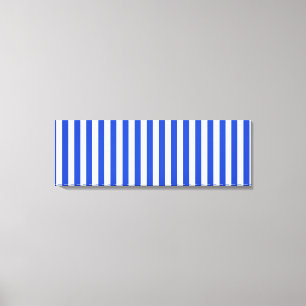 Toile Royal Blue Combination Stripes par Shirley Taylor