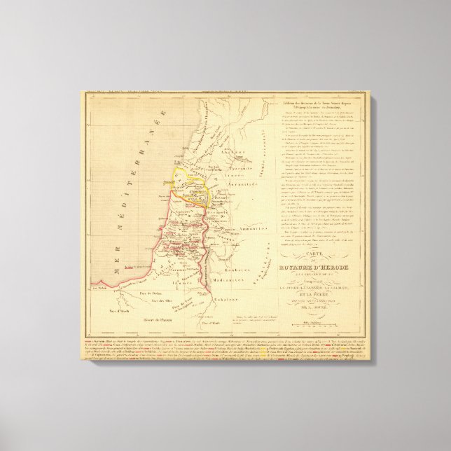 Toile Royaume d'Herode (Recto)