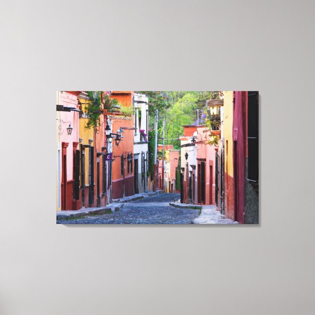 Toile Rue De Sollano, San Miguel De Allende (Recto)