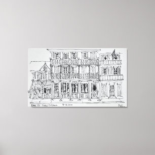 Toile Rue Royale, Quartier français La Nouvelle-Orléan