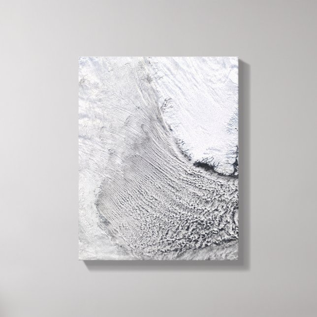 Toile Rues nuageuses dans la mer du Labrador (Recto)