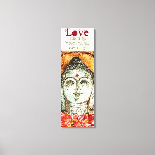 Toile Rumi Love Citation Bouddha Art Canvas Imprimer (Recto)