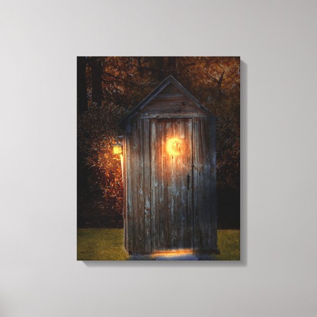 Toile Rural - Outhouse - do the necessary (Recto)