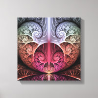 Rythme cardiaque, art fractal de fantaisie surréal