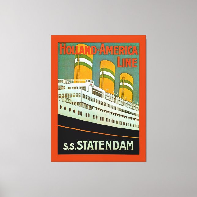 Toile s.s. Statendam (Recto)