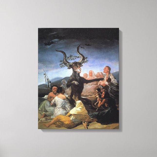 Toile Sabbat des sorcières (Recto)