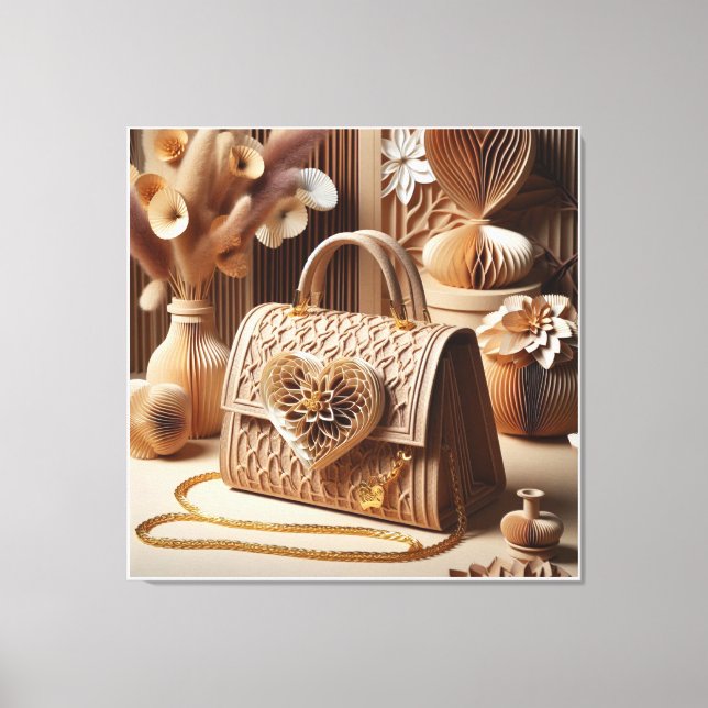 Toile Sac en papier Quilt Effet Décor mural 2 (Recto)