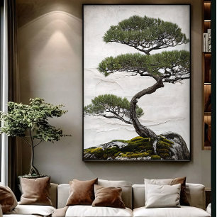 Toile Sagesse silencieuse